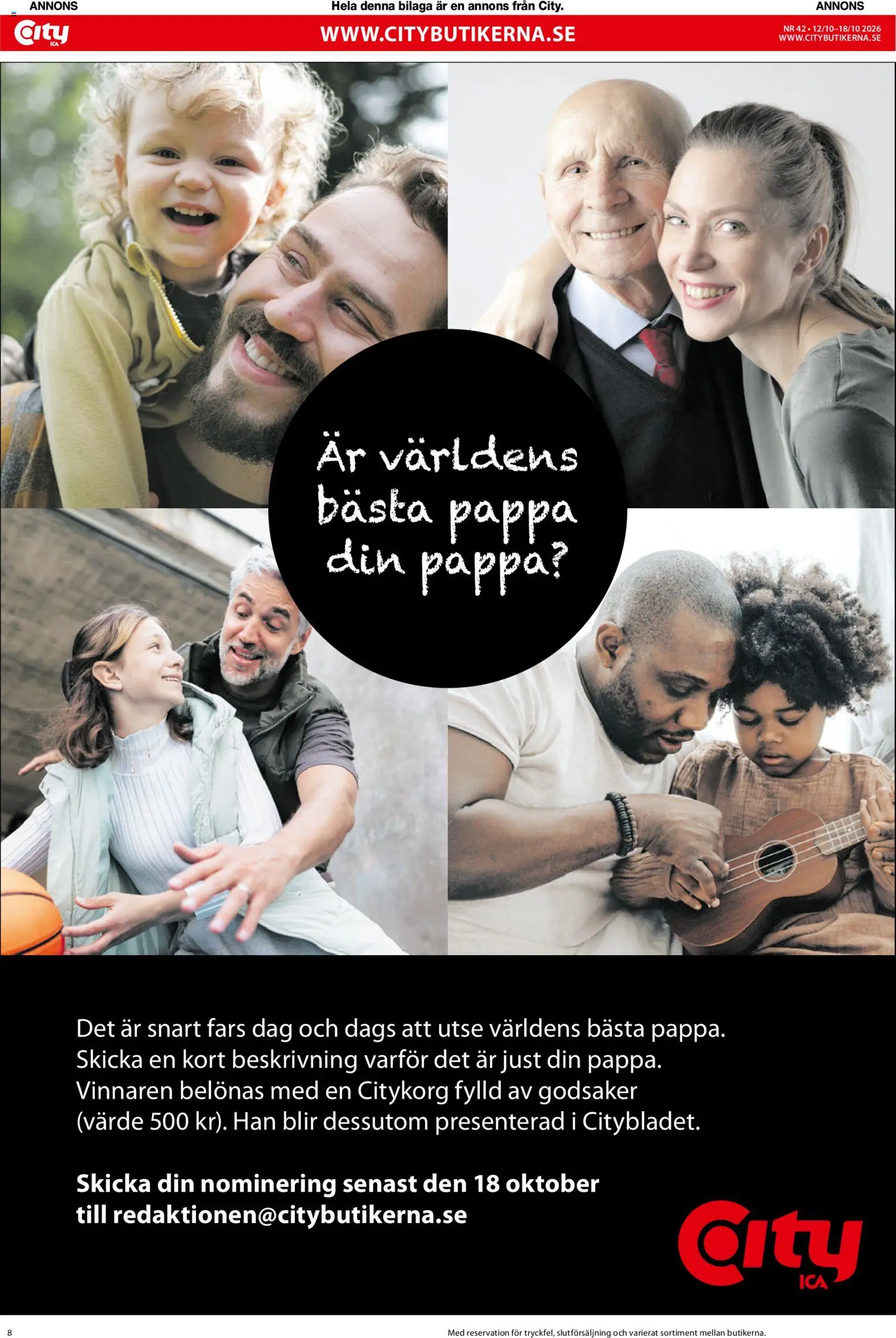ICA Kvantum reklamblad aktuell från 12/10/2026 | Sida: 8