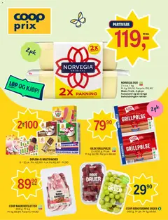 Forhåndsvisning av Coop Prix kundeavis gyldig fra 20/07/2026