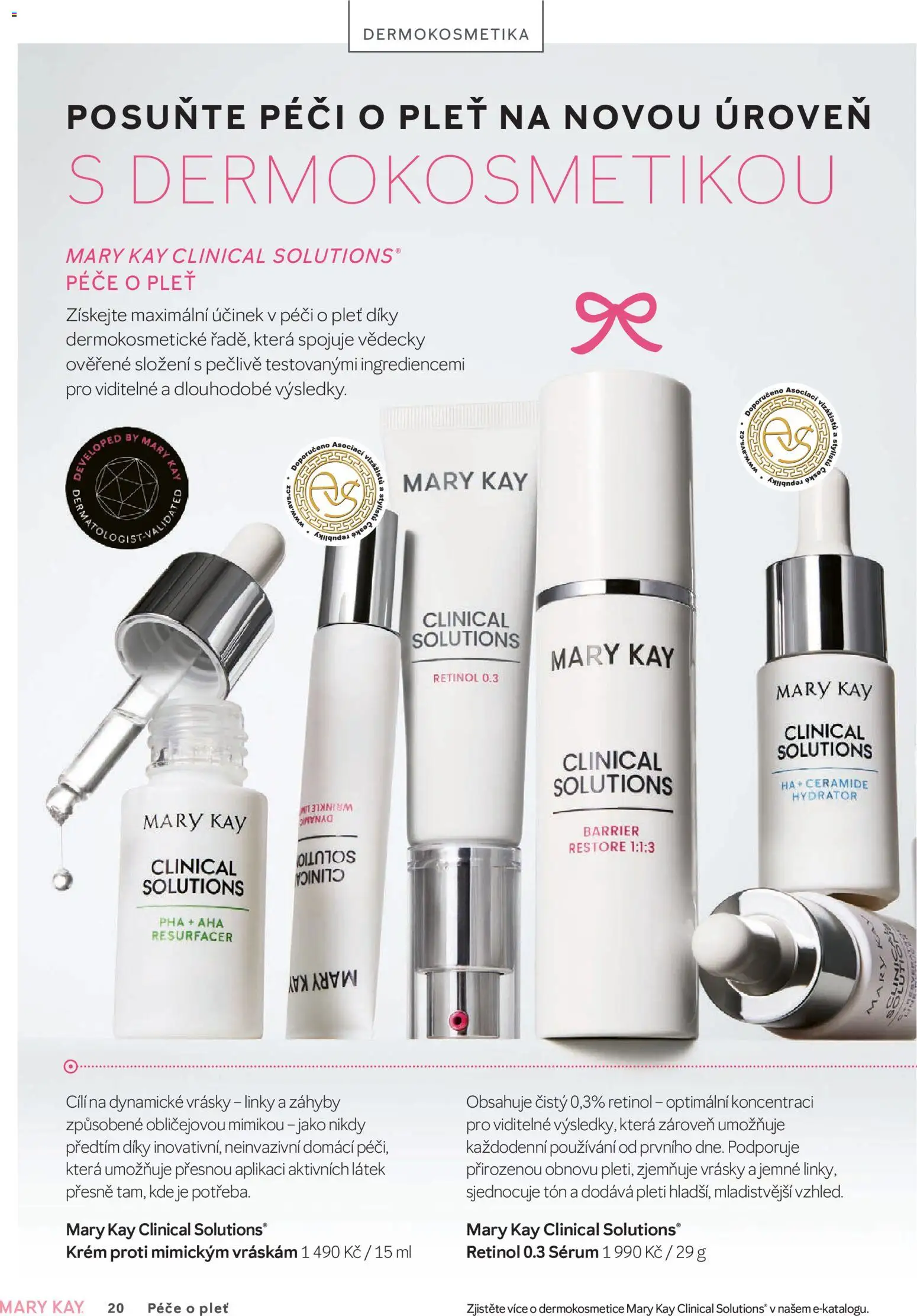 Mary Kay kniha o kráse od 30.09.2026 | Strana: 20 | Produkty: Sérum, Krém