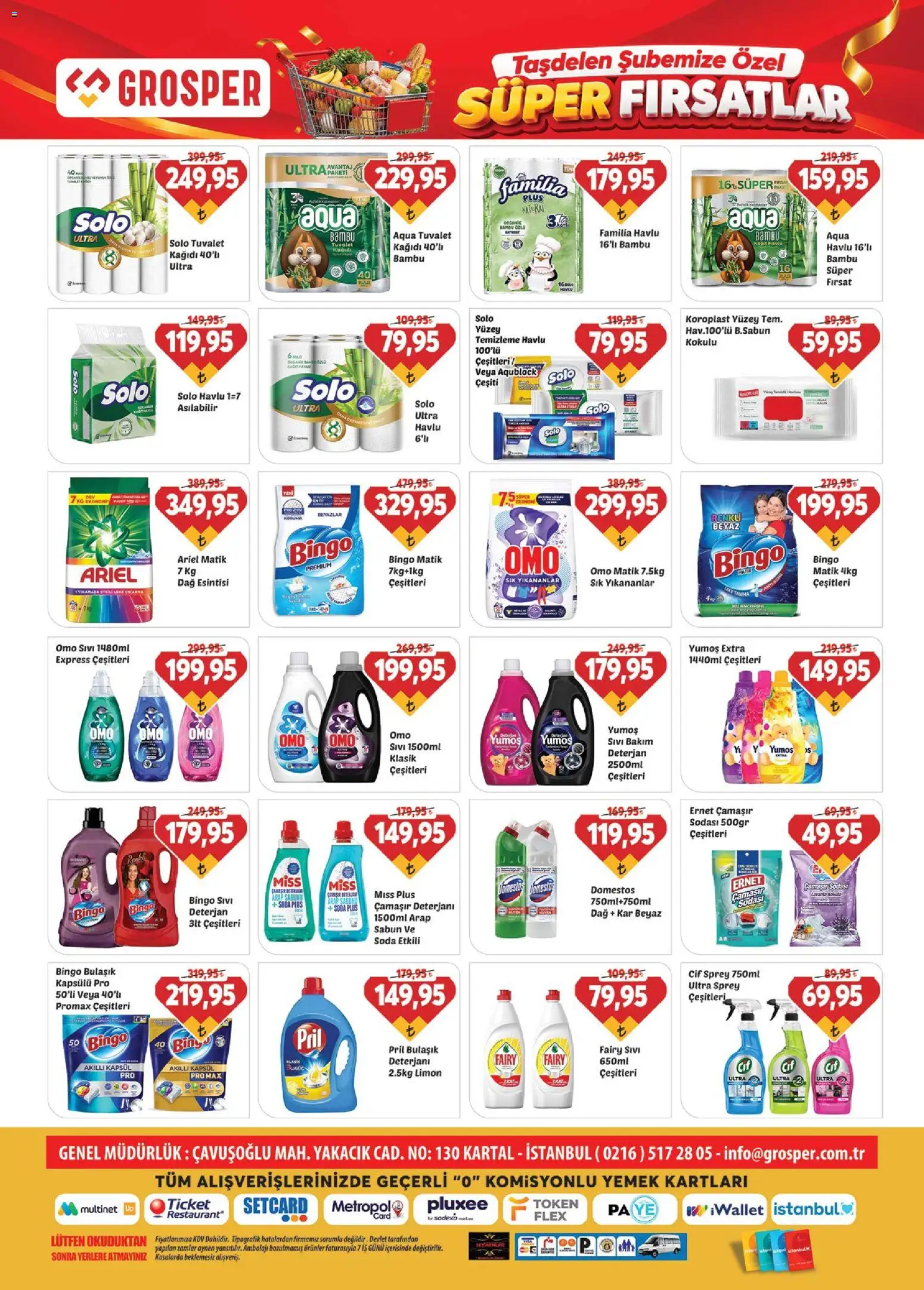 Grosper Katalog - 14 Ekim 2026 tarihinden itibaren geçerlidir | Sayfa: 8 | Ürünler: Arap sabunu, Tuvalet, Tuvalet kağıdı, Soda