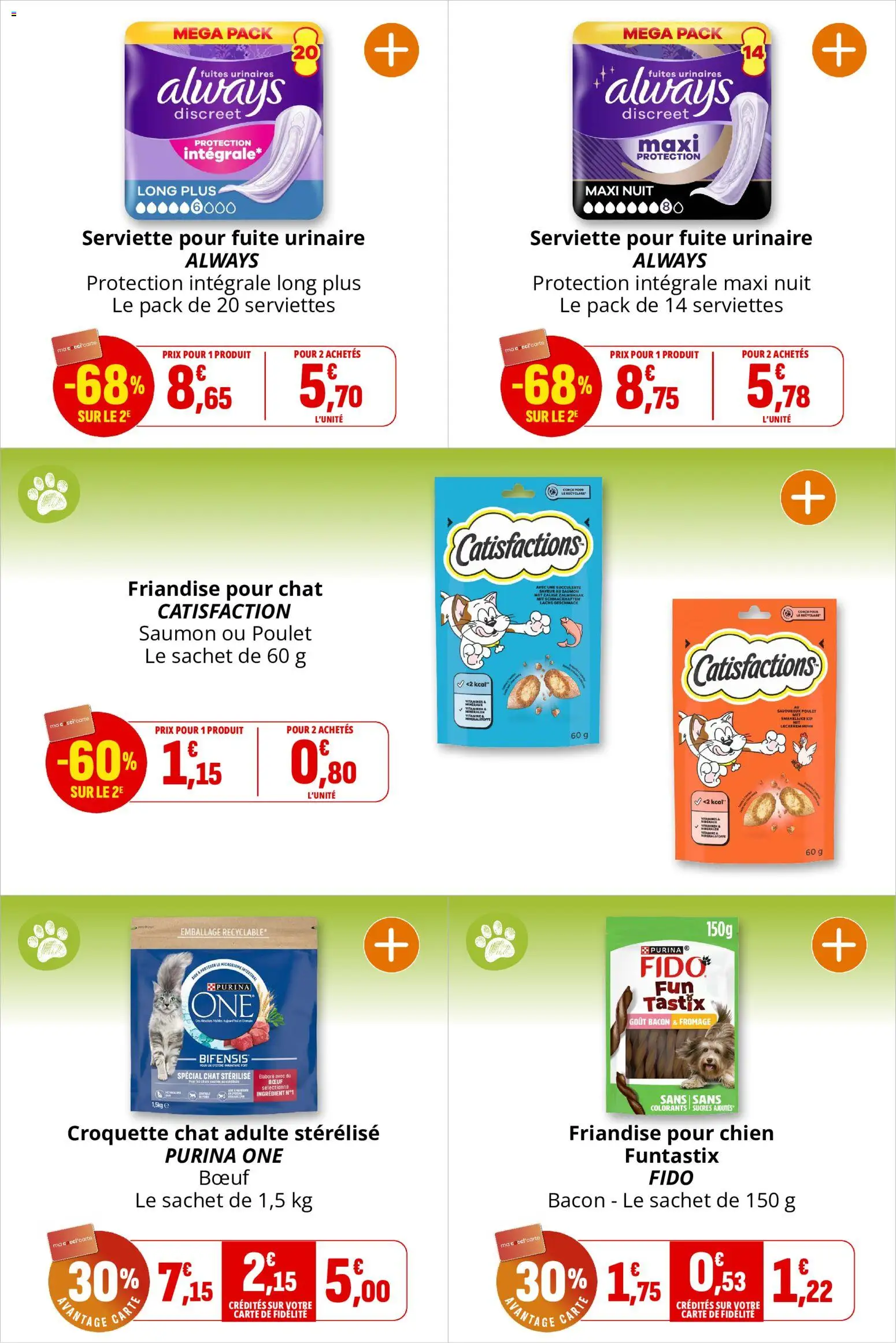 {H1} | Page: 45 | Produits: Friandise, Always, Bacon, Fromage