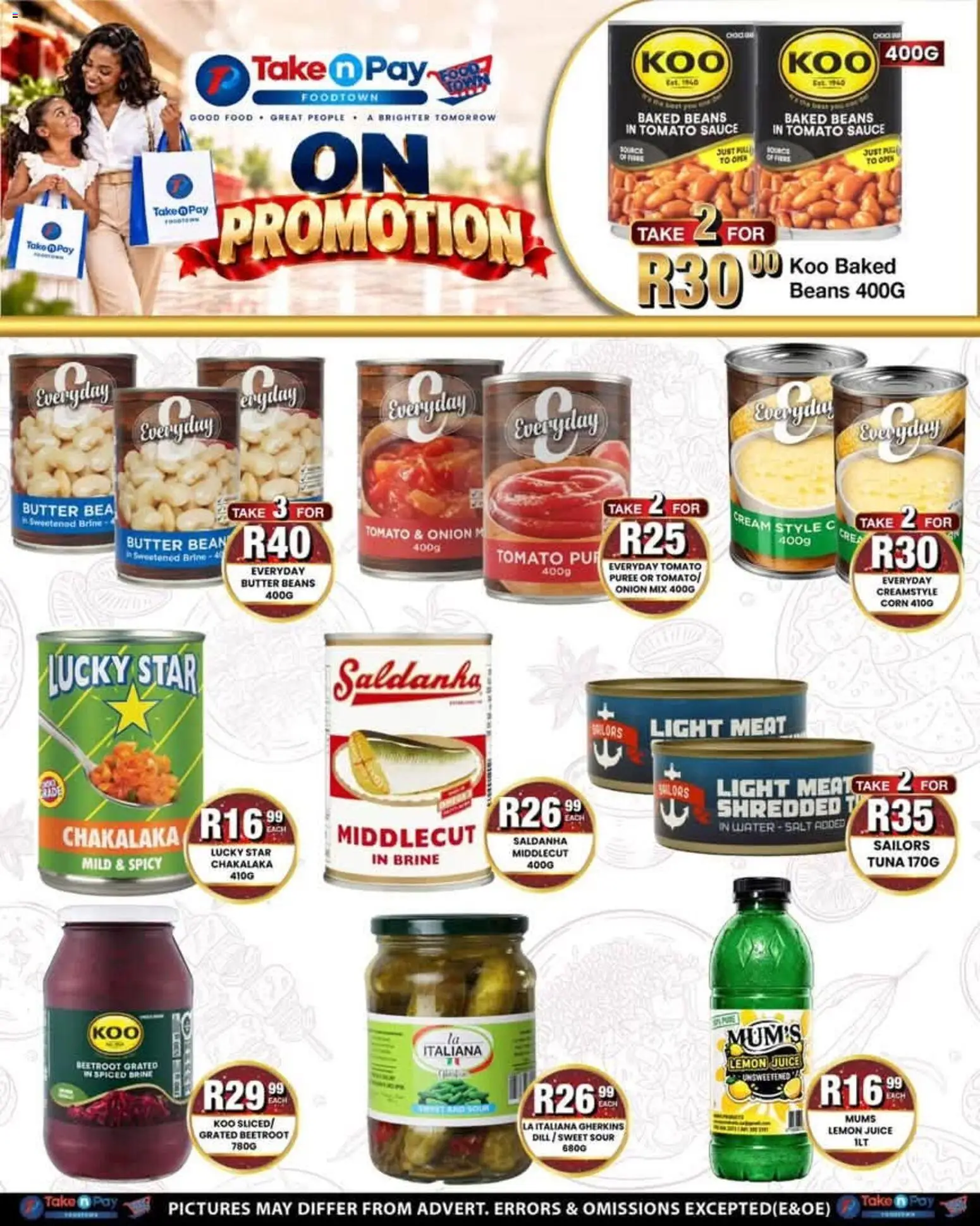 New Take n Pay catalogue – valid from 19/10/2026 | Page: 6 | Products: Tuna, Juice, Salt, Onion