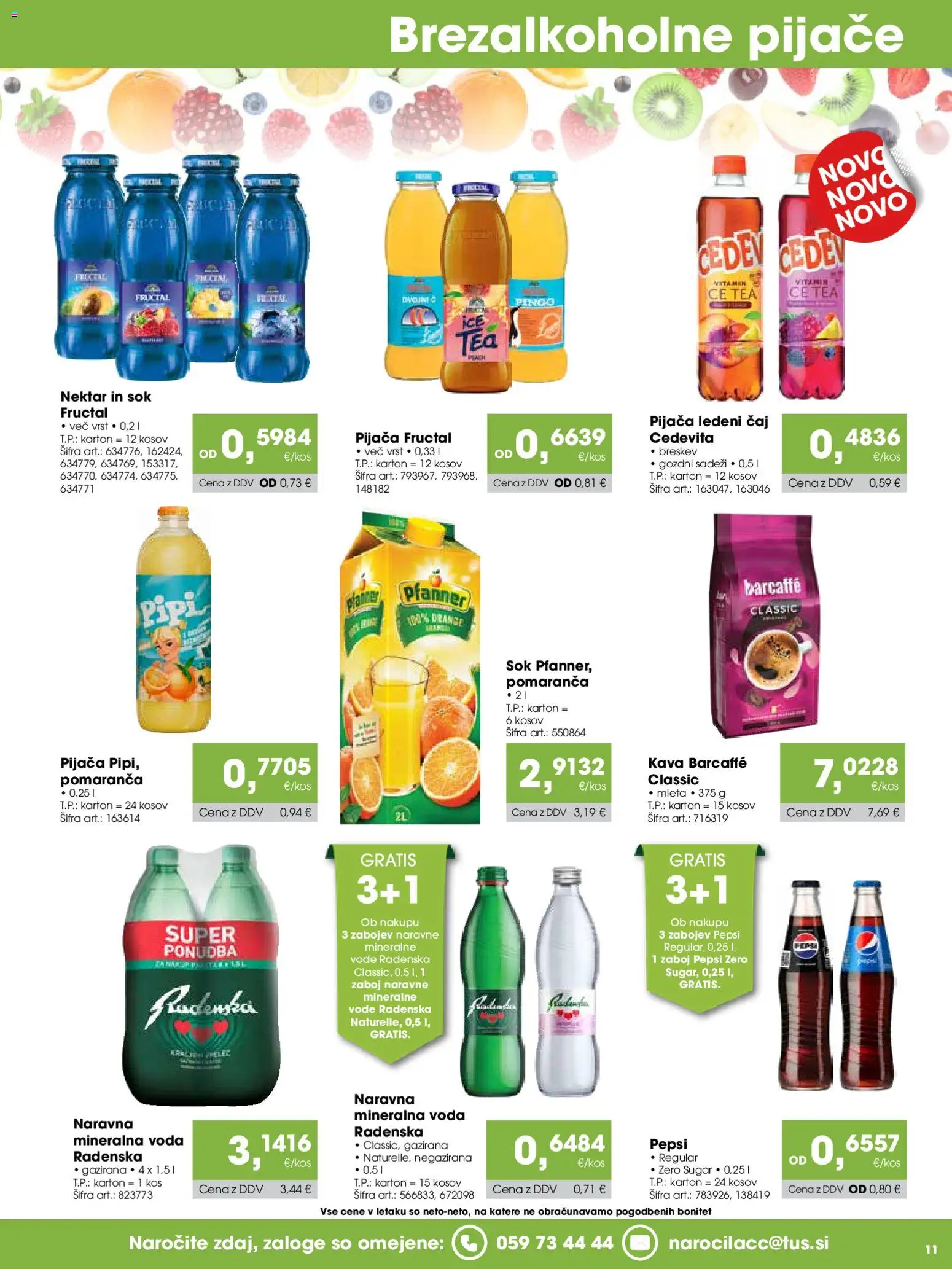 Novi Tuš katalog ponudbe – veljaven od 15.05.2026 | Stran: 11