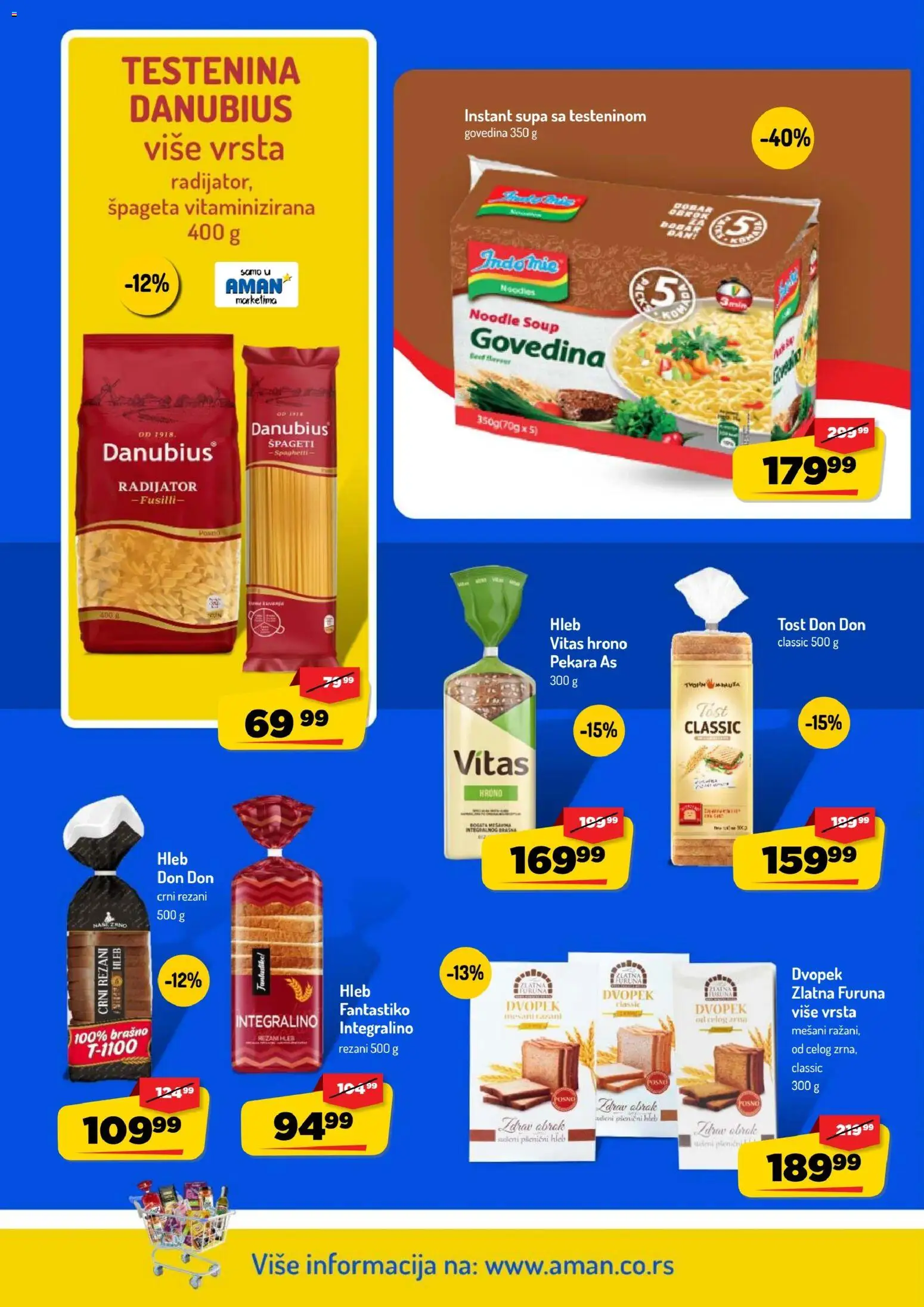 Aman katalog - važi od 31.08.2026 | Strana: 18 | Proizvode: Rezani hleb, Testenina, Pekara, Radijator