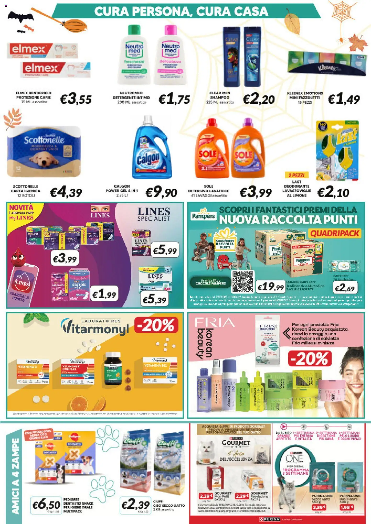 Volantino Visotto del 21/10/2026 | Pagina: 7 | Prodotti: Deodorante, Detergente, Fazzoletti, Pampers