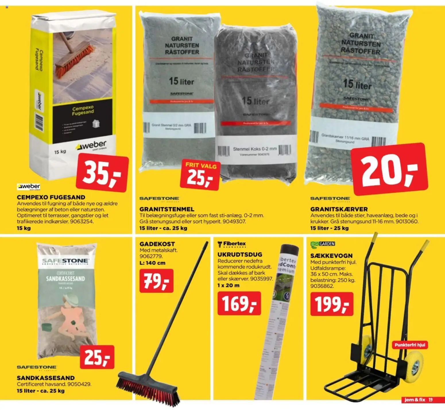 Jem & fix tilbudsavis – gyldig fra 23/08/2026 | Side: 19 | Produkter: Søm