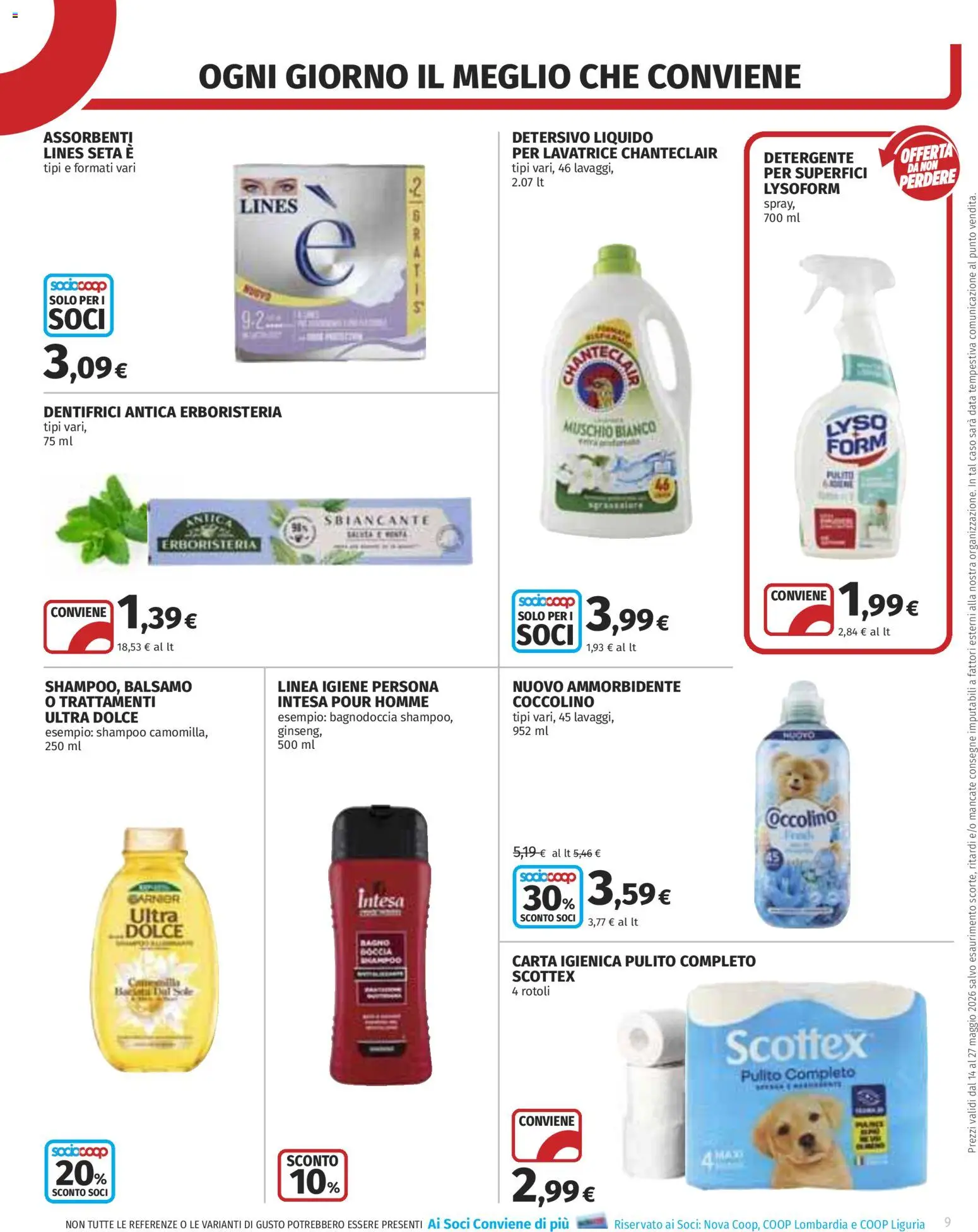 Volantino COOP del 14.05.2026 | Pagina: 9