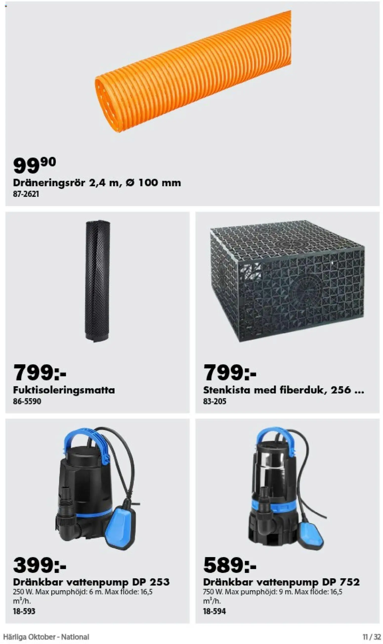Biltema reklamblad aktuell från 25/09/2026 | Sida: 11