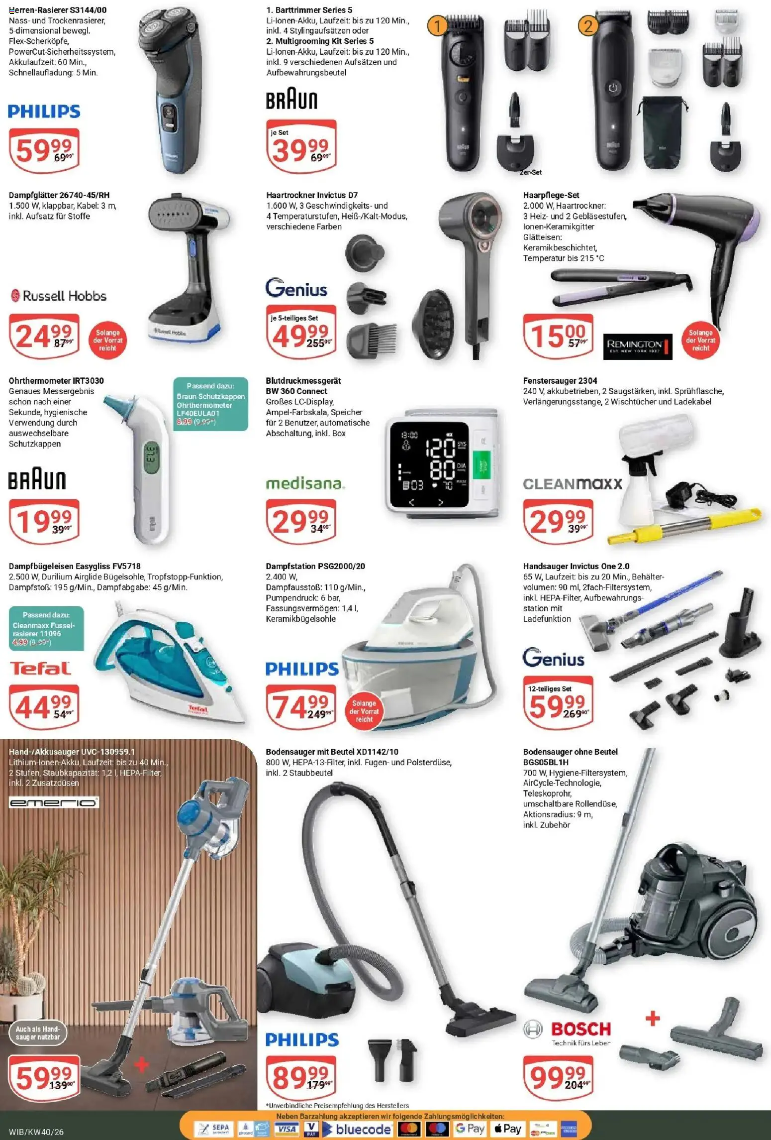 Globus Prospekt Wiesbaden-Nordenstadt (ab 28.09.2026) » Angebote online | Seite: 25 | Produkte: Kabel, Bosch, Ladekabel, Glätteisen