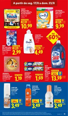 Pré-visualização Lidl folheto válido de 17/08/2026 | Página: 35 | Produtos: Air fryer, Papel higiénico, Bloco sanitário, Creme