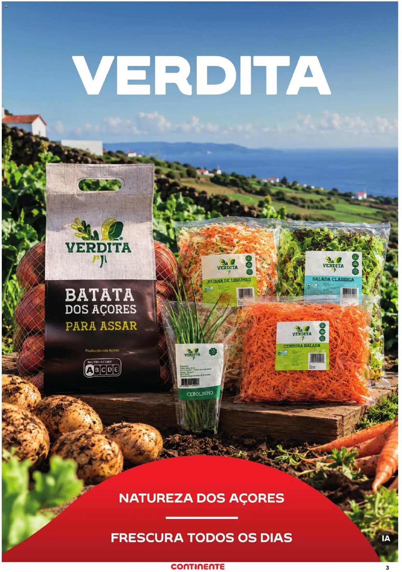 Continente Toda a gente poupa em tudo │ válido de 29/10/2026 | Página: 3 | Produtos: Batata, Legumes, Cenoura, Salada