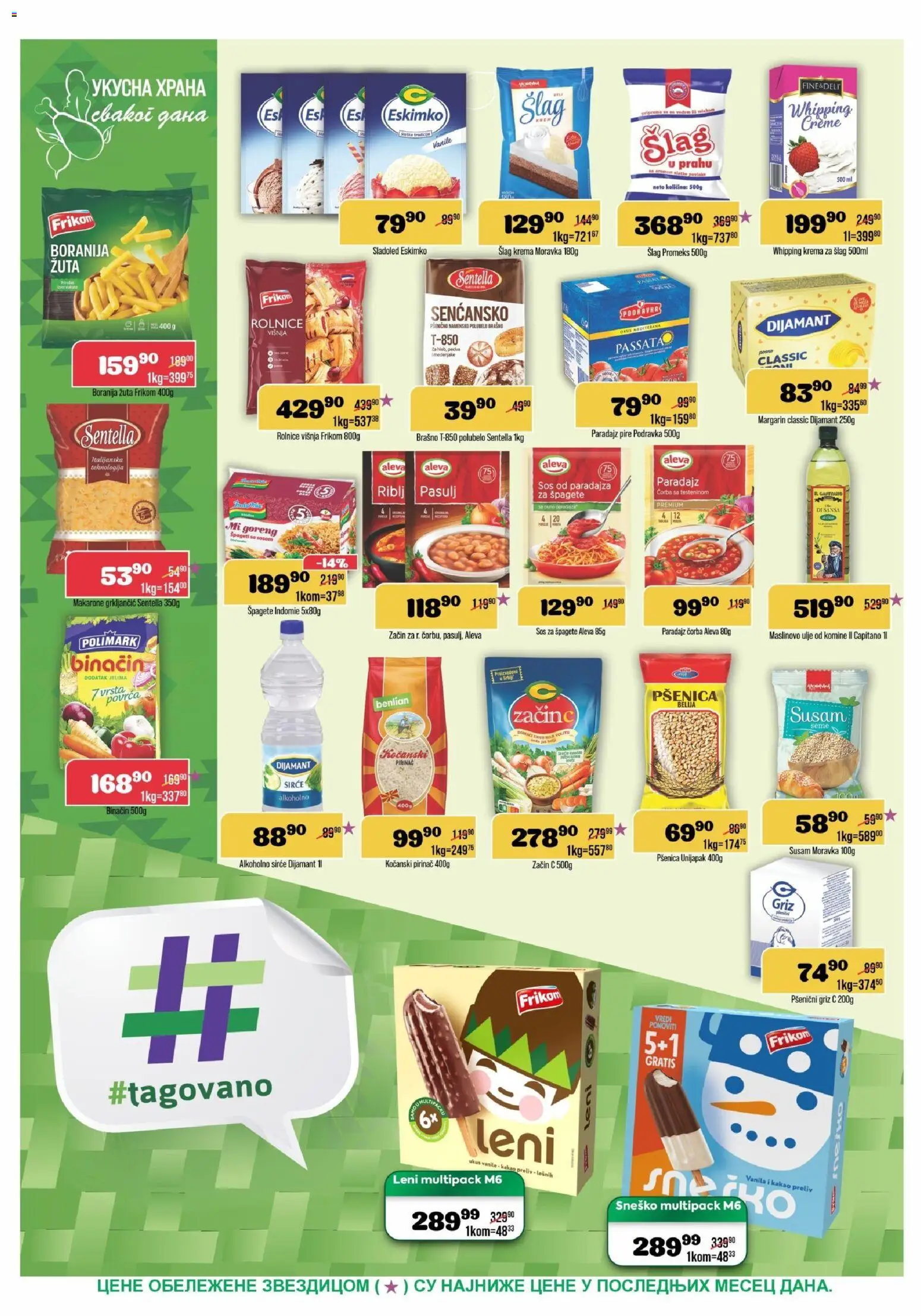 Europrom katalog - važi od 20.05.2026 | Strana: 6 | Proizvode: Boranija, Ulje, Pšenični griz, Pirinač