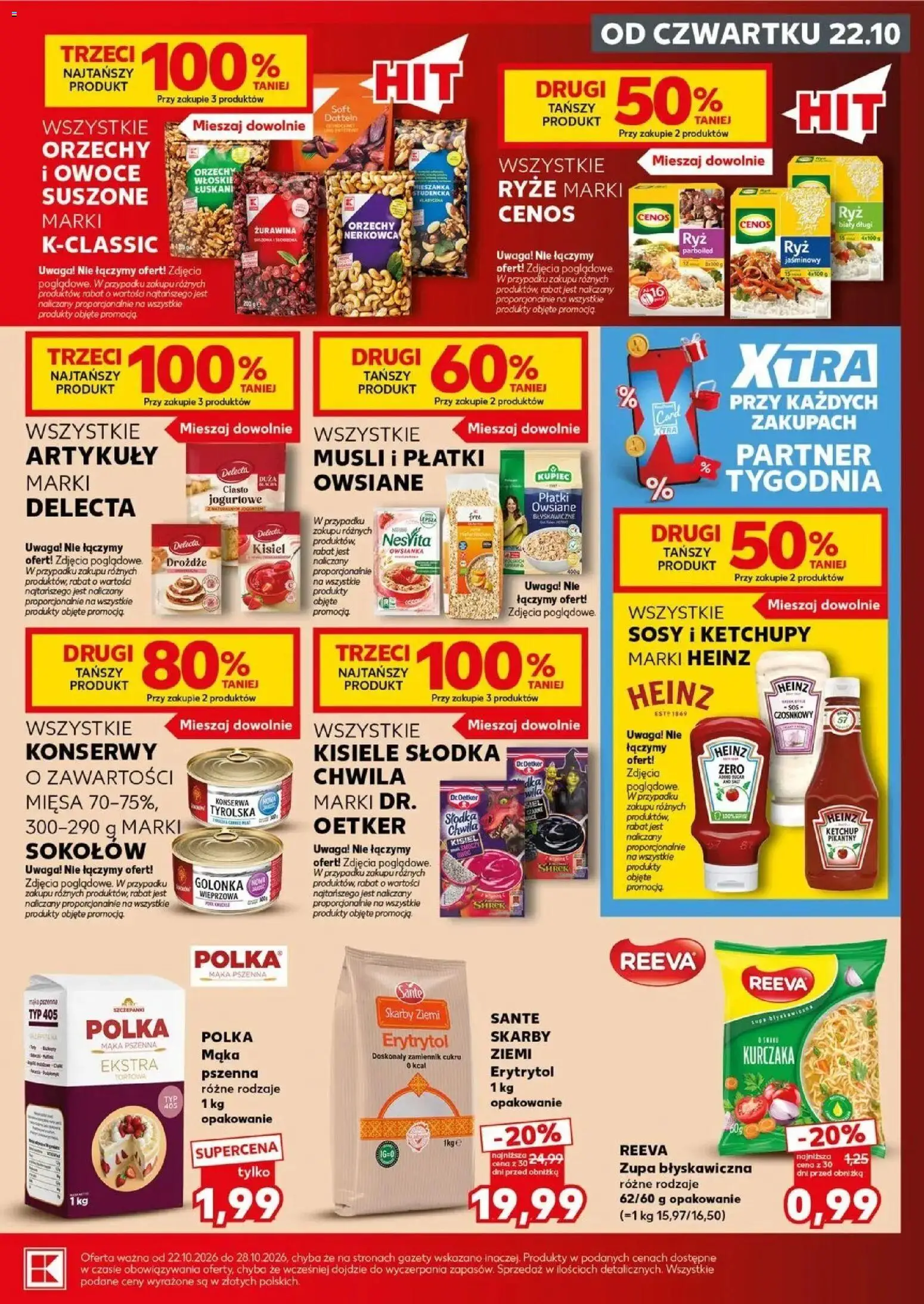 Kaufland HALLOWEEN 🎃 gazetka od 24.10.2026 🕷️🕸️ | Strona: 19 | Produkty: Owsianka, Półka, Żurawina, Zupa