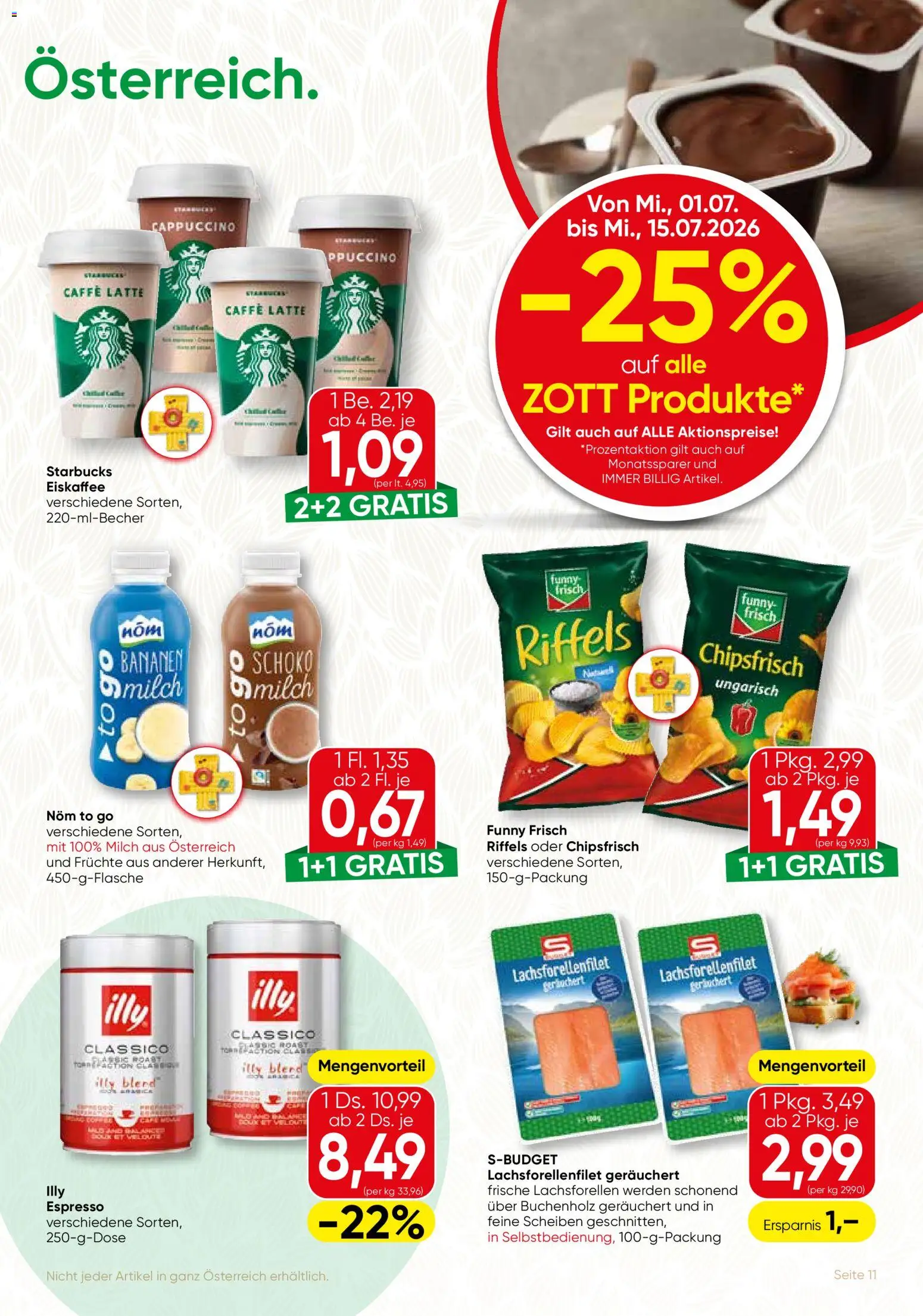 SPAR Gourmet Flugblatt gültig ab 01.07.2026 | Seite: 11