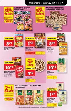 Pogląd oferty "Wszystkie chipsy Crunchips, Wszystkie chipsy Crunchips" - ważna od 06.07.2026 | Strona: 57 | Produkty: Chrupki, Wafle ryżowe, Płatki kukurydziane, Musli