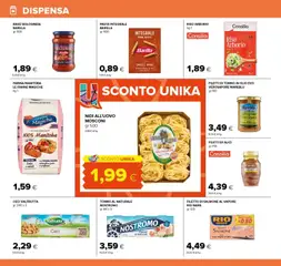Anteprima del volantino Oasi volantino valido a partire dal 04/09/2026 | Pagina: 16 | Prodotti: Salmone, Filetto di salmone, Pasta, Barilla