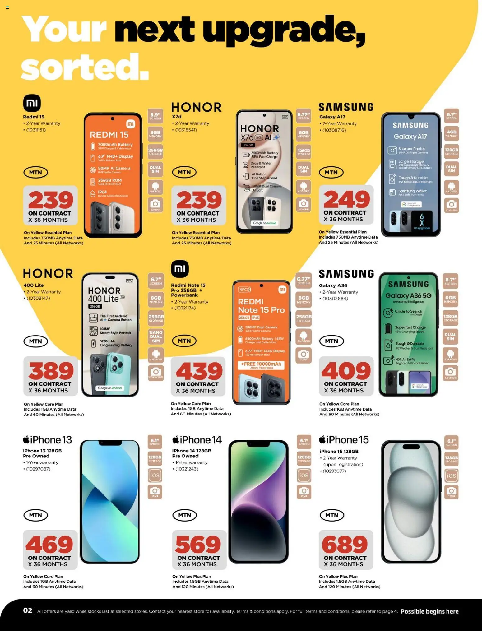 New HiFi Corp catalogue – valid from 07.04.2026 | Page: 2 | Products: Camera, Wallet, Cable, Charger