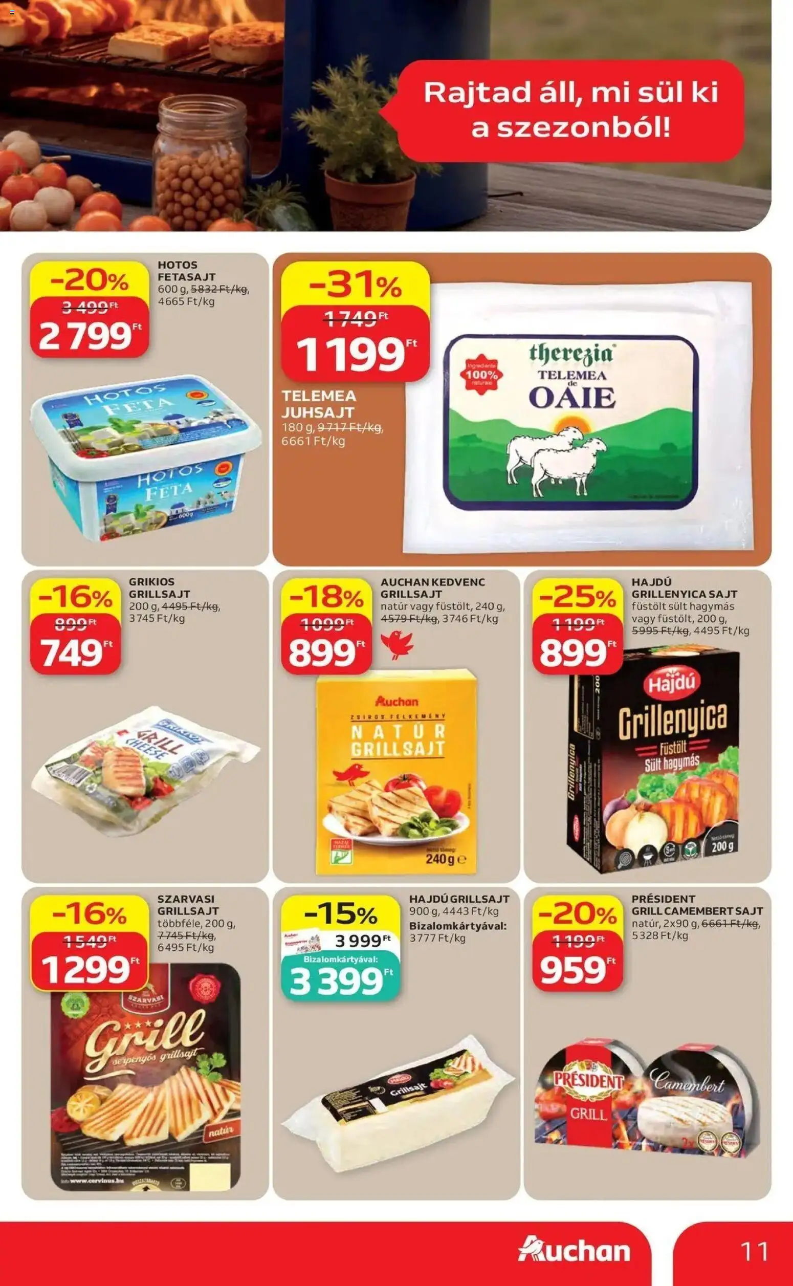 Auchan akciós ujság - amely érvényes a következő dátumtól: 30.04.2026 | Oldal: 11
