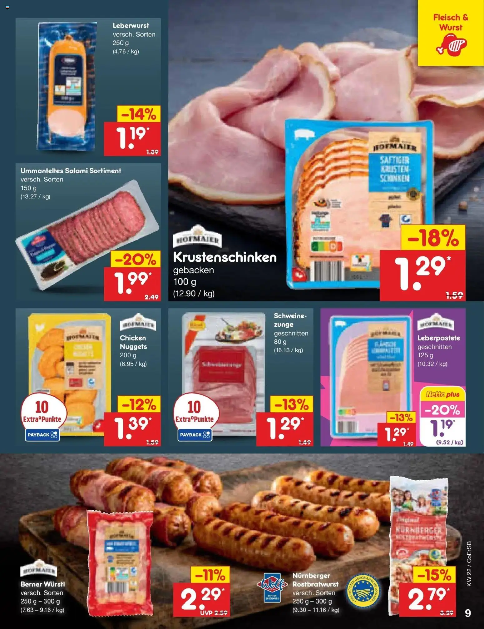 Netto Marken-Discount Prospekt Bitterfeld-Wolfen – gültig ab 26.05.2026 | Seite: 11 | Produkte: Würstl, Wurst, Salami, Fleisch