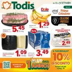 Anteprima del volantino Todis volantino Lazio valido a partire dal 17/09/2026