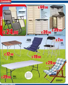 Anteprima del volantino Casalandia volantino valido a partire dal 07.05.2026 | Pagina: 8 | Prodotti: Ripiano, Sdraio, Cuscino, Armadio