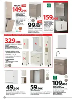 Anteprima del volantino Offerte - Festa di Primavera valido a partire dal 20.04.2026 | Pagina: 22 | Prodotti: Miscelatore, Bagno, Lampada, Portabiancheria