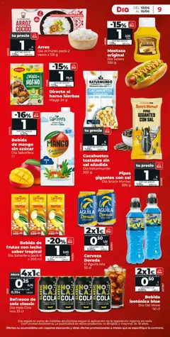 Vista previa Cerveza Dorada El Águila lata 33 cl, Cerveza Dorada válido desde el 10.06.2026 | Página: 9