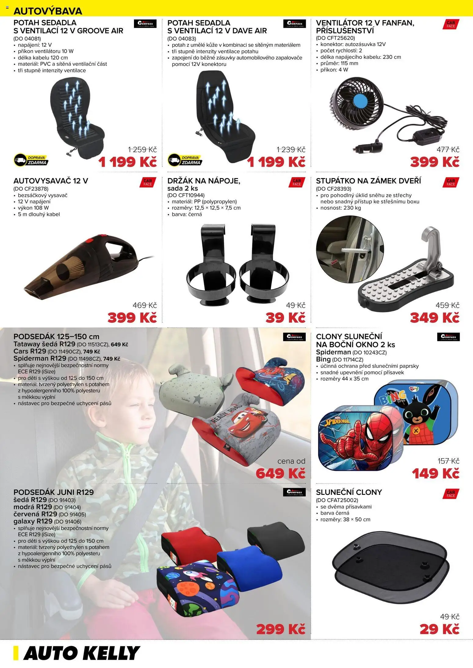 Auto Kelly leták od 30.06.2026 | Strana: 6 | Produkty: Kabel, Konektor, Podsedák, Bezsáčkový vysavač