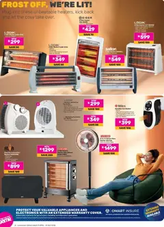 Offer preview "Game - Winter Warmers" | Page: 2 | Products: Fan, Game, Heater