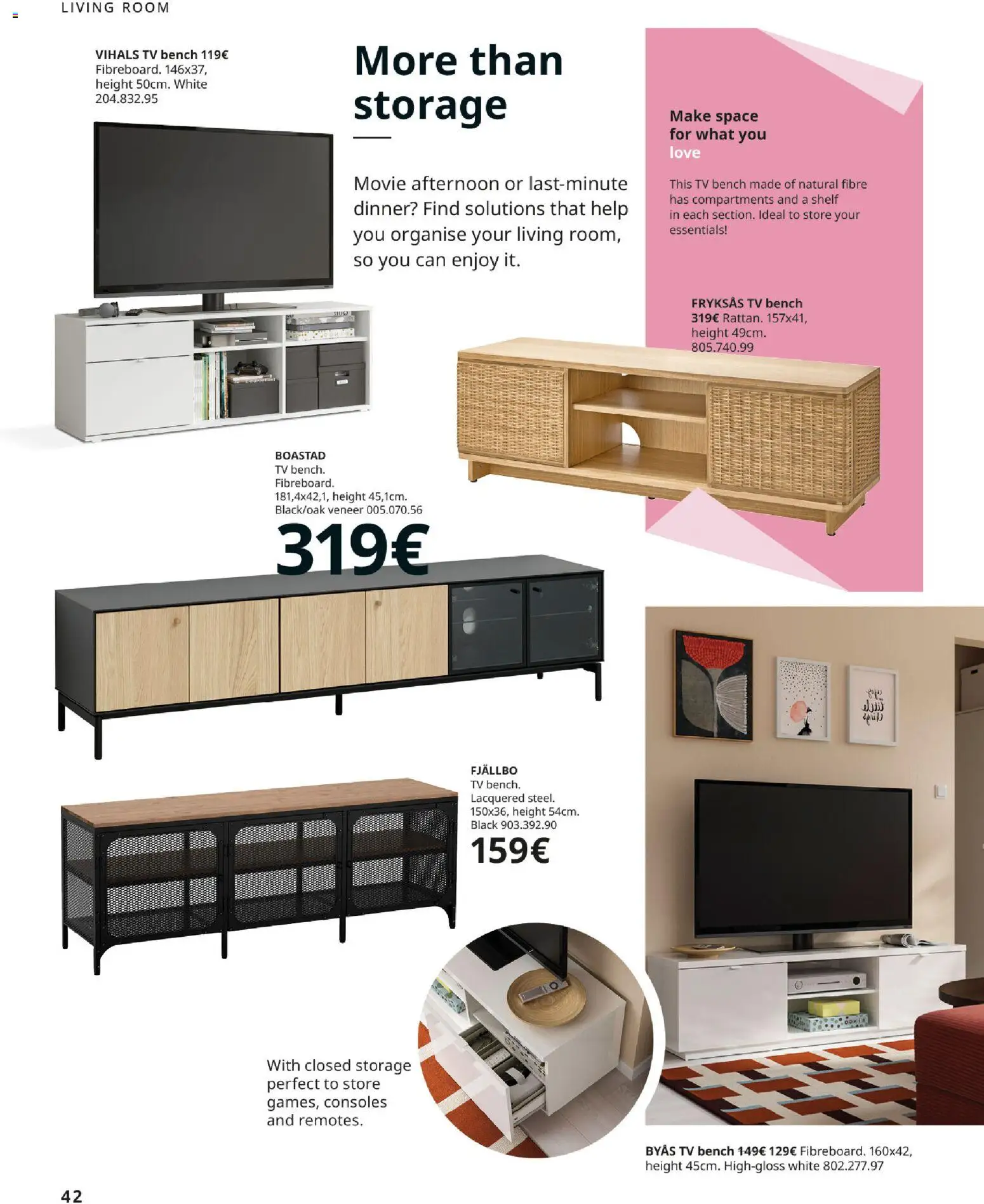 IKEA - Haz espacio para lo que más quieres Versión Inglés │ válido desde el 30/09/2026 | Página: 42