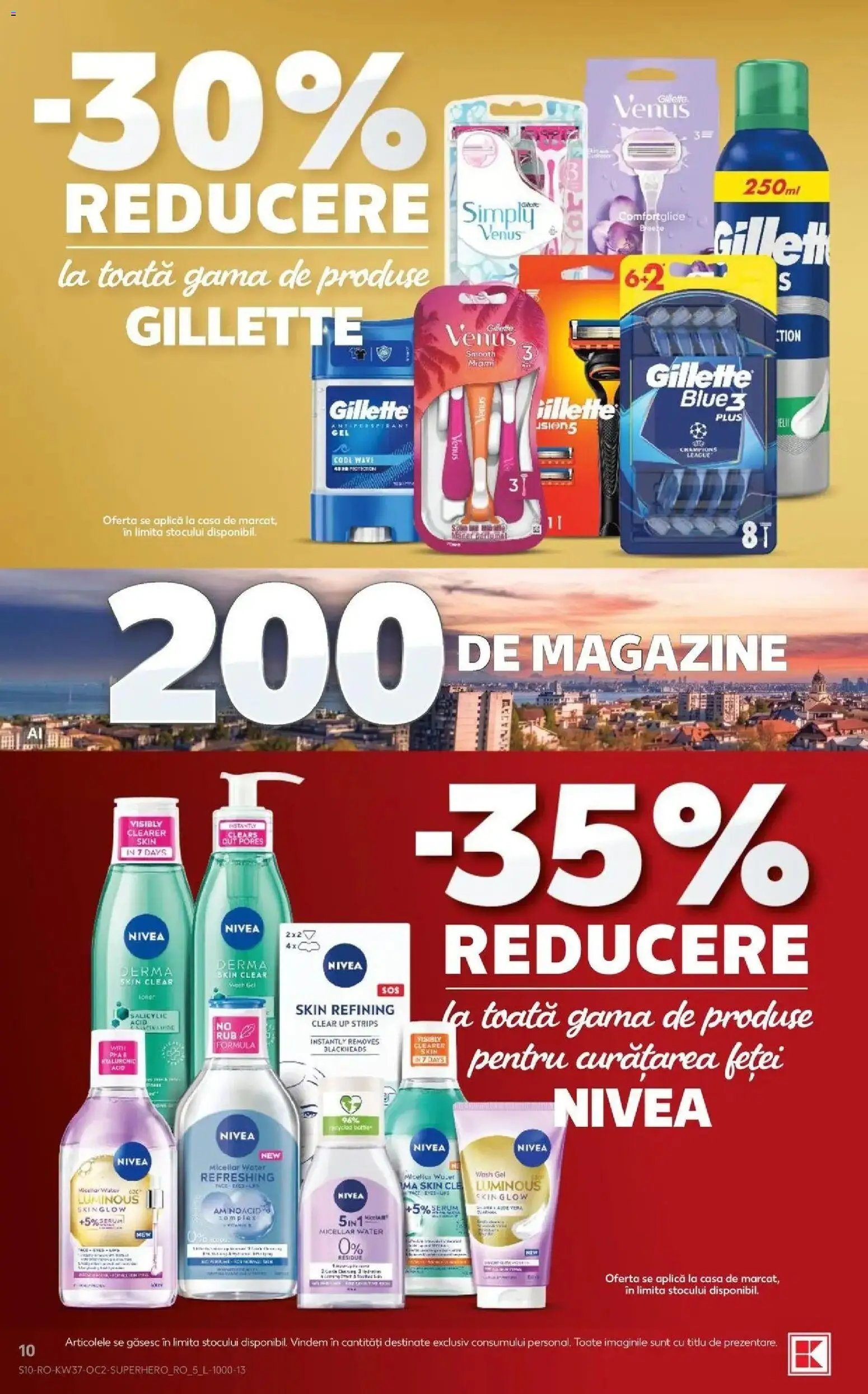 Kaufland Viseu de Sus 09.09.2026 - Revista si Oferta | Pagină: 10 | Produse: Serum, Clear, Antiperspirant, Plus