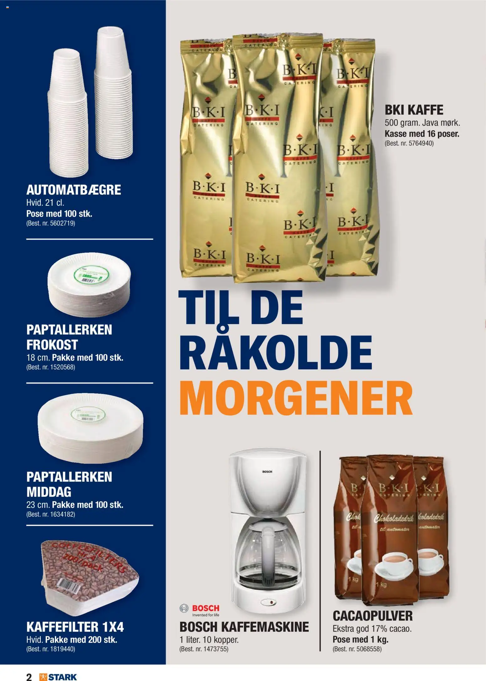 Stark tilbudsavis – gyldig fra 30/10/2026 | Side: 2 | Produkter: Kaffe, Kaffemaskine