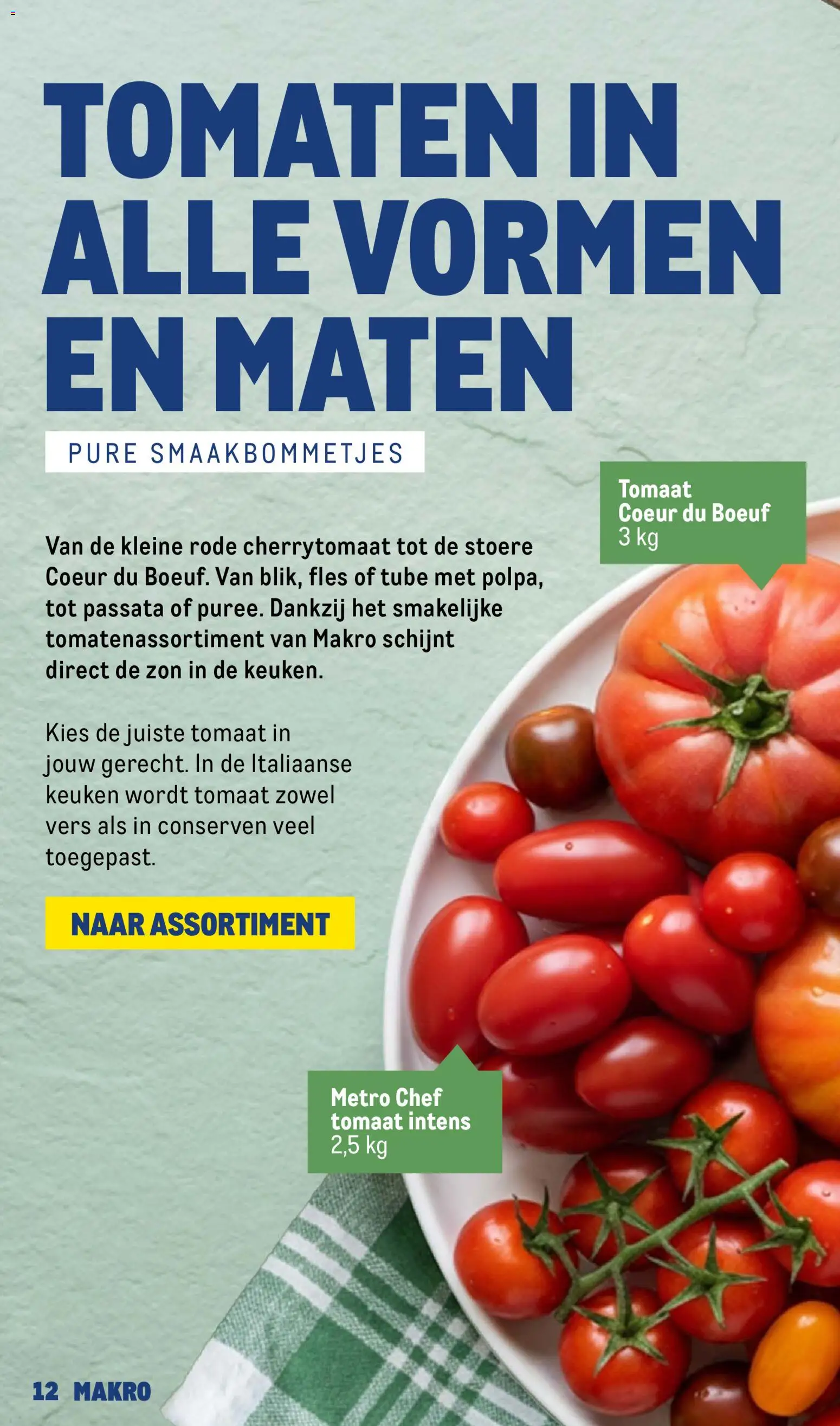 {H1} | Pagina: 12 | Producten: Tomaat, Fles, Passata, Conserven
