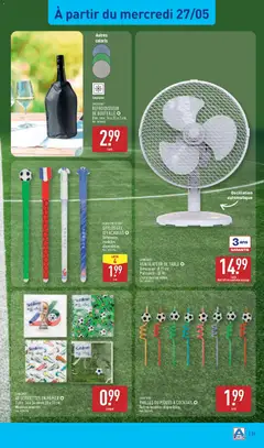 Aldi - Prévisualisation de Aldi catalogue valide à partir de 27.05.2026 | Page: 33 | Produits: Congélateur, Ventilateur, Table, Home Creation