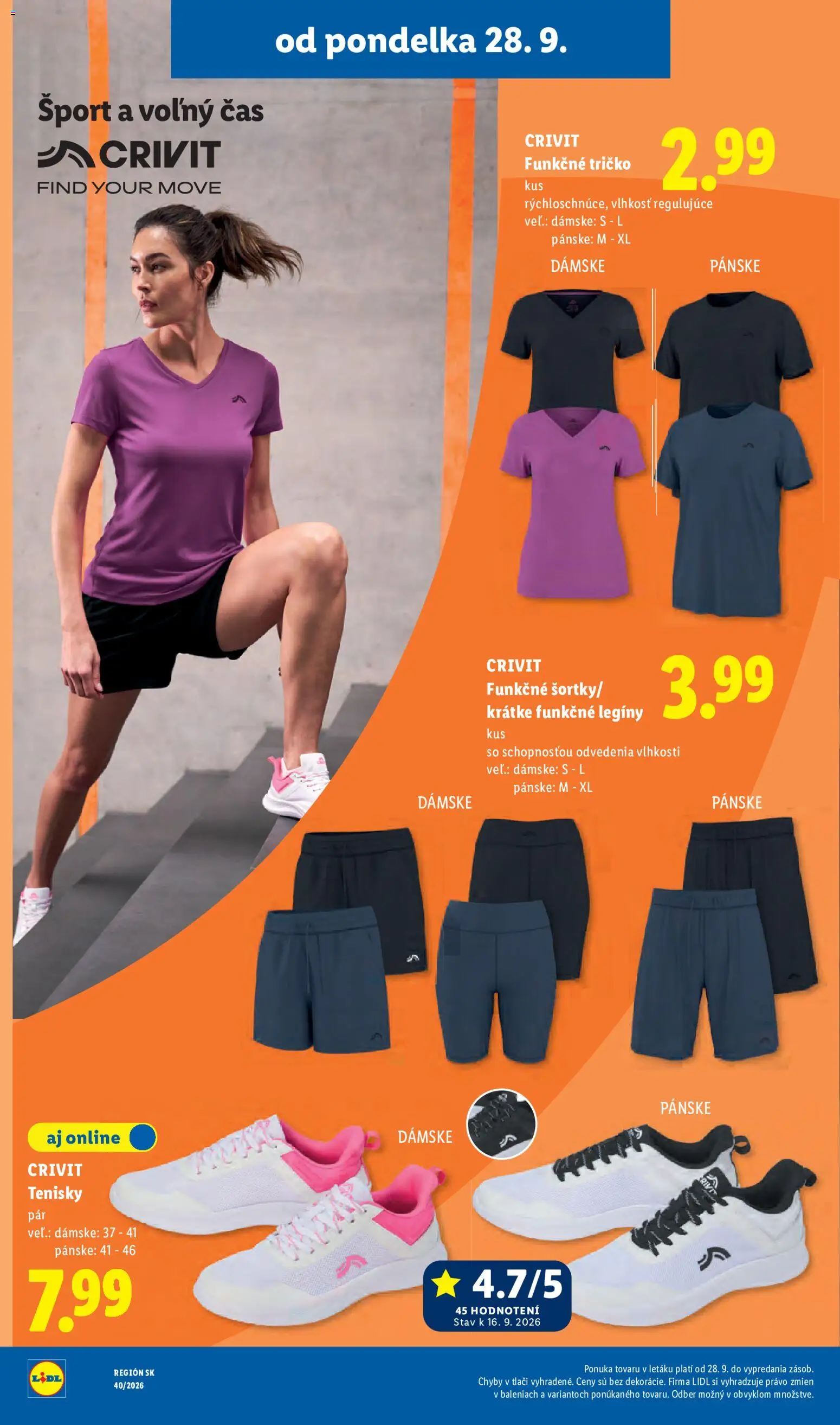 Nové Lidl akcie – leták je platný od 28.09.2026 | Strana: 60