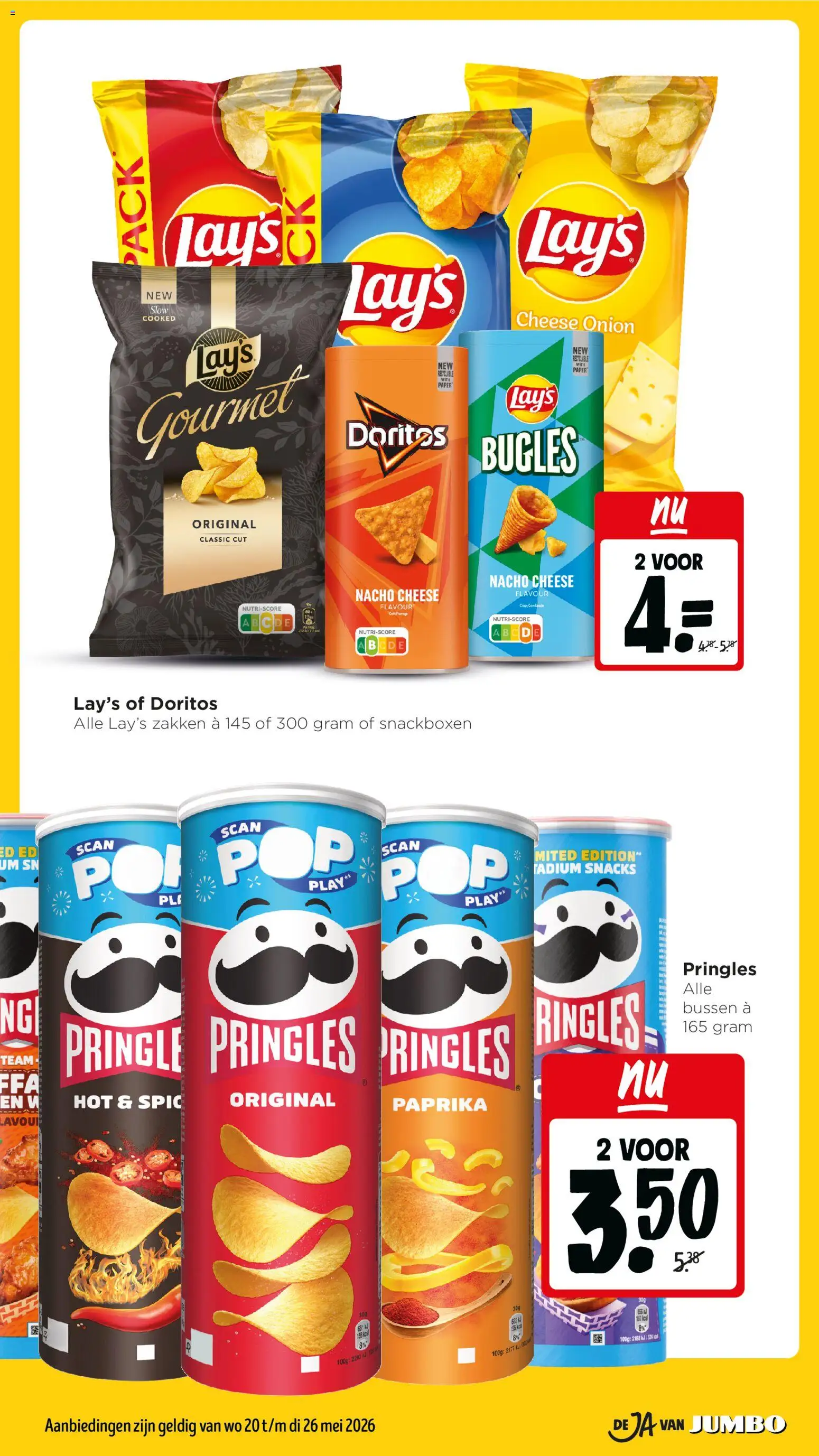 {H1} | Pagina: 29 | Producten: Snacks, Kész piskótalap, Doritos, Pringles