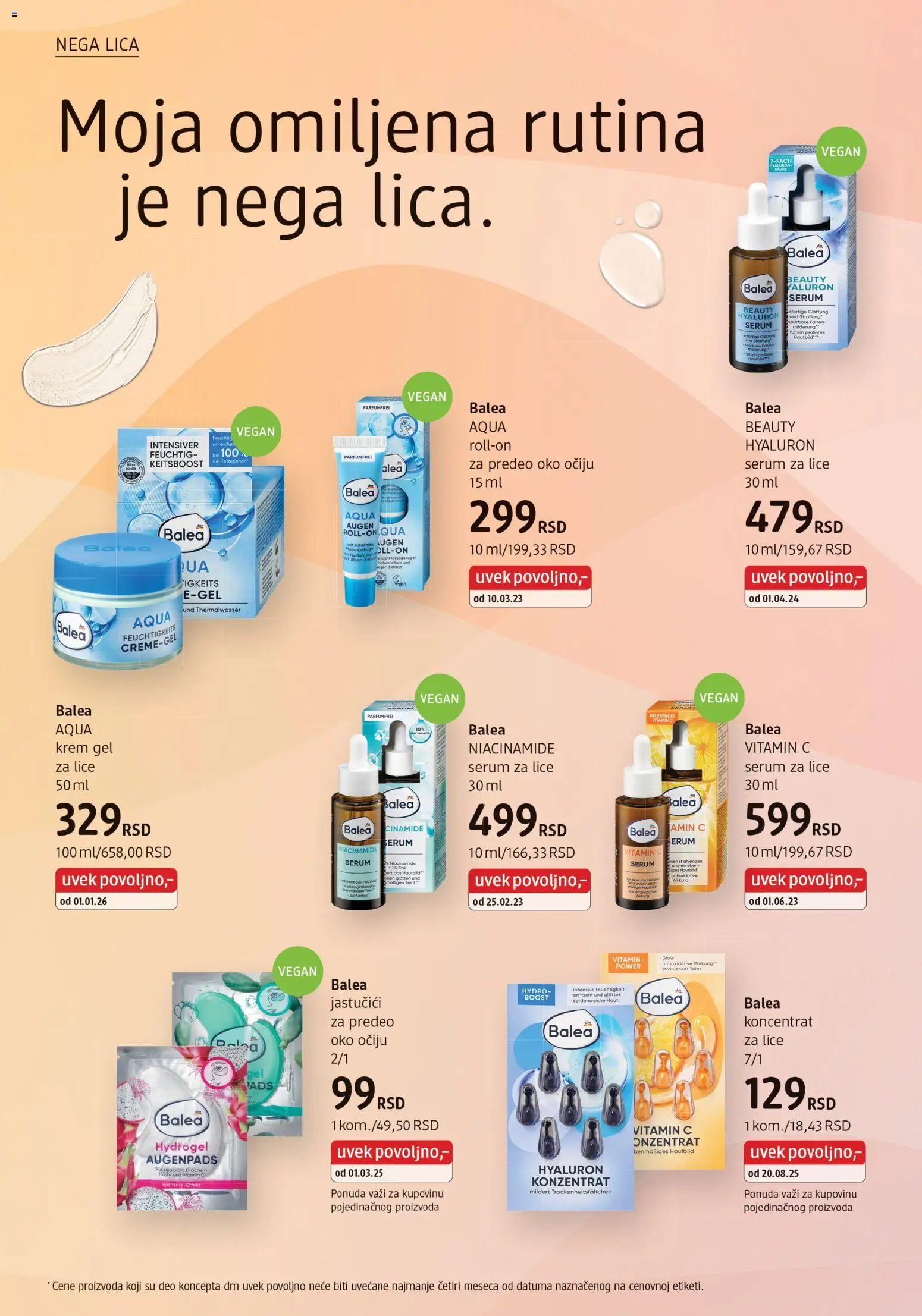 DM Drogerie katalog - važi od 01.09.2026 | Strana: 12 | Proizvode: Krem