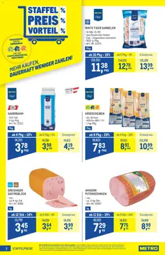 Metro angebote Profi ab 17.09.2026 gültig | Seite: 2 | Produkte: Sauerrahm