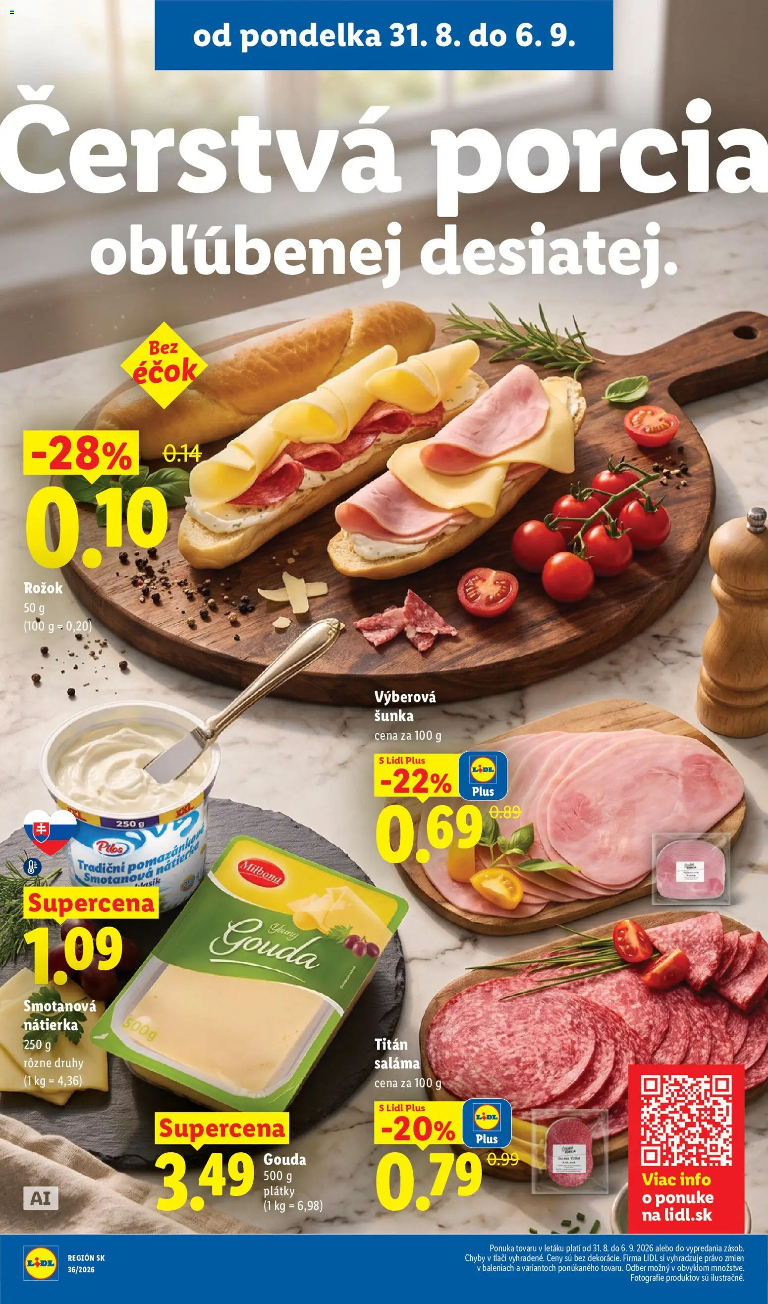 Nové Lidl akcie – leták je platný od 31.08.2026 | Strana: 16