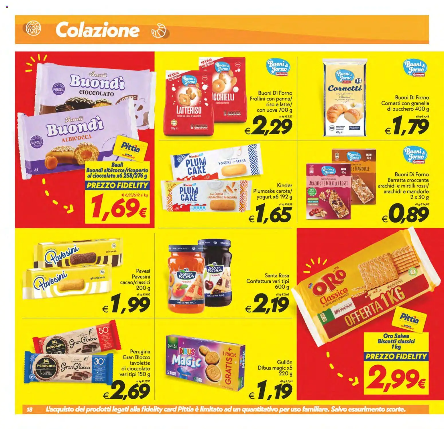 Volantino SuperConveniente del 19.05.2026 | Pagina: 18 | Prodotti: Cioccolato, Zucchero, Barretta, Cacao