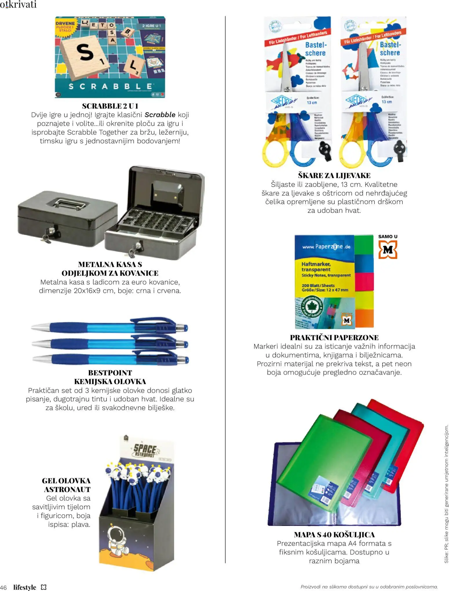 Müller katalog | vrijedi od 01.09.2026 | Stranica: 46 | Proizvodi: Kaša, Škare, Kemijska olovka