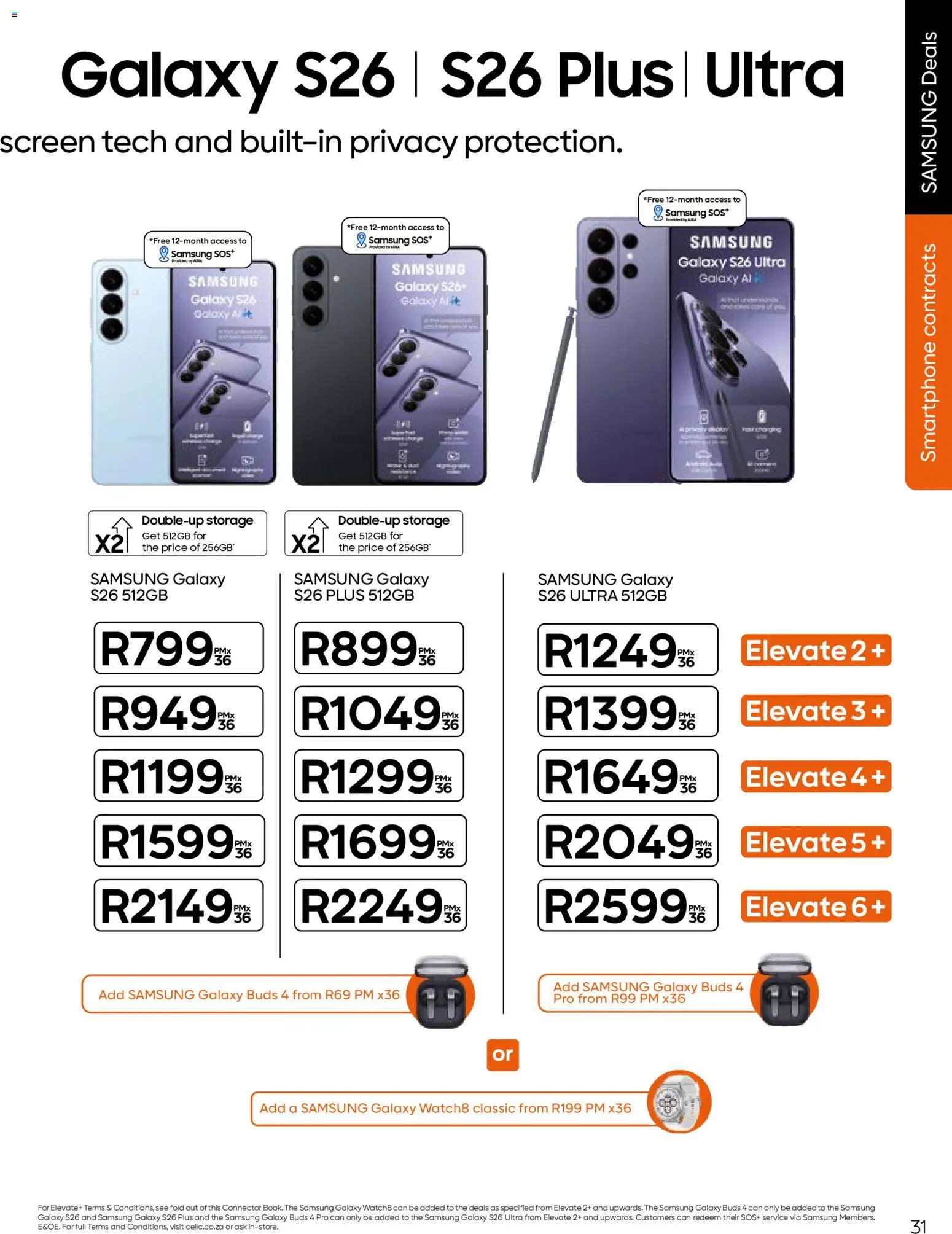 New Cell C catalogue – valid from 11/08/2026 | Page: 33