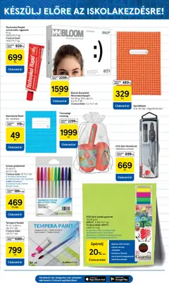Tesco aktuális akciós újság - amely érvényes a következő dátumtól: 2026.07.16. | Oldal: 13 | Termékek: Ragasztó, Fénymásolópapír, Gyurma, Festék