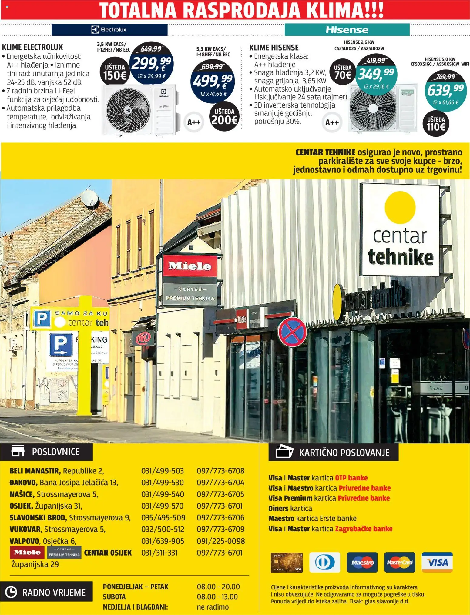 Centar Tehnike katalog | vrijedi od 19.10.2026 | Stranica: 16 | Proizvodi: Klima