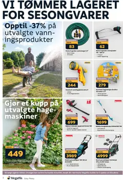 Forhåndsvisning av Megaflis Easy Peasy gyldig fra 09/02/2026 | Side: 2 | Produkter: Hekksaks, Gressklipper, Batteri, Gresstrimmer