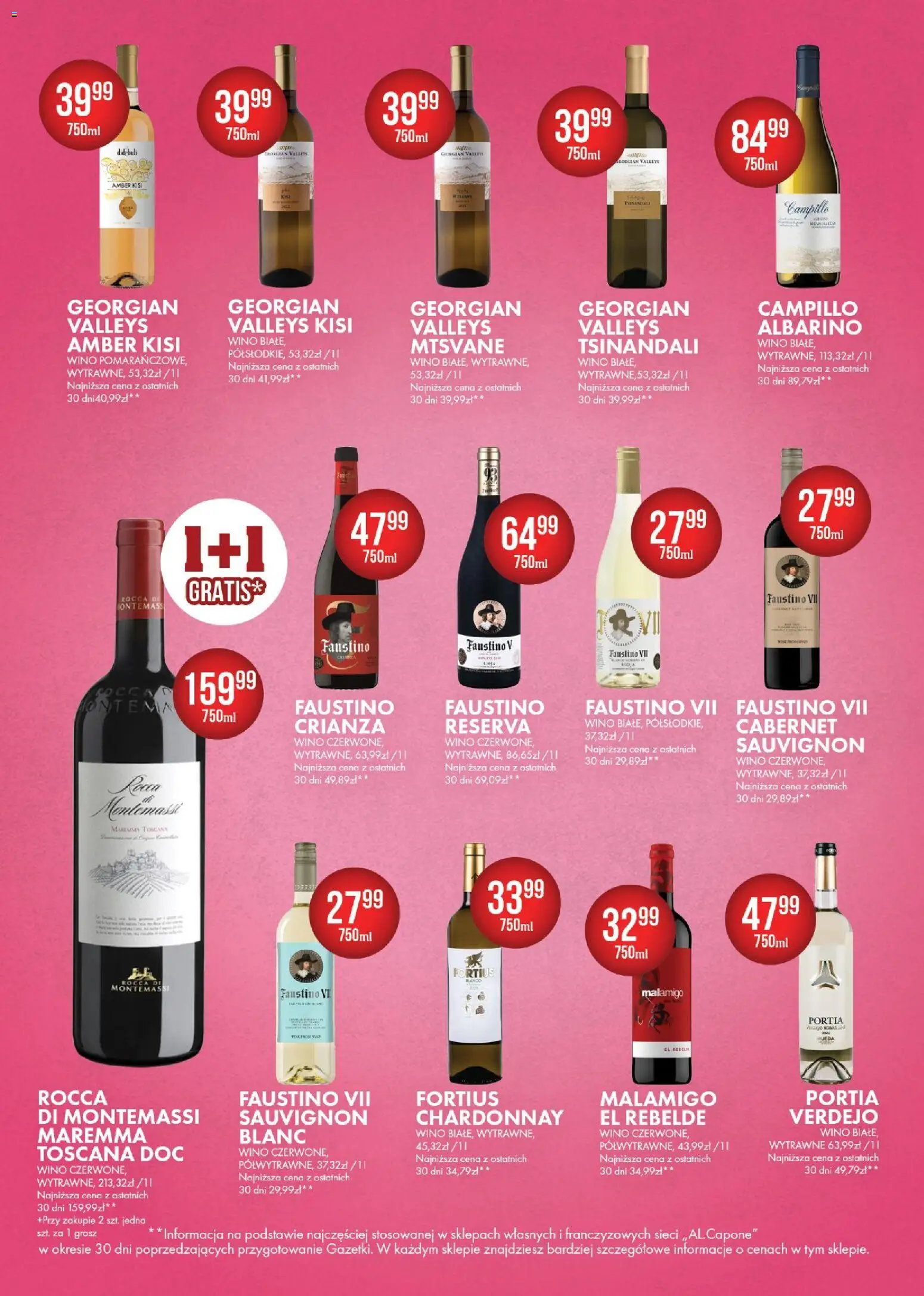 Al.Capone gazetka od 10.08.2026 | Strona: 12 | Produkty: Chardonnay, Wino