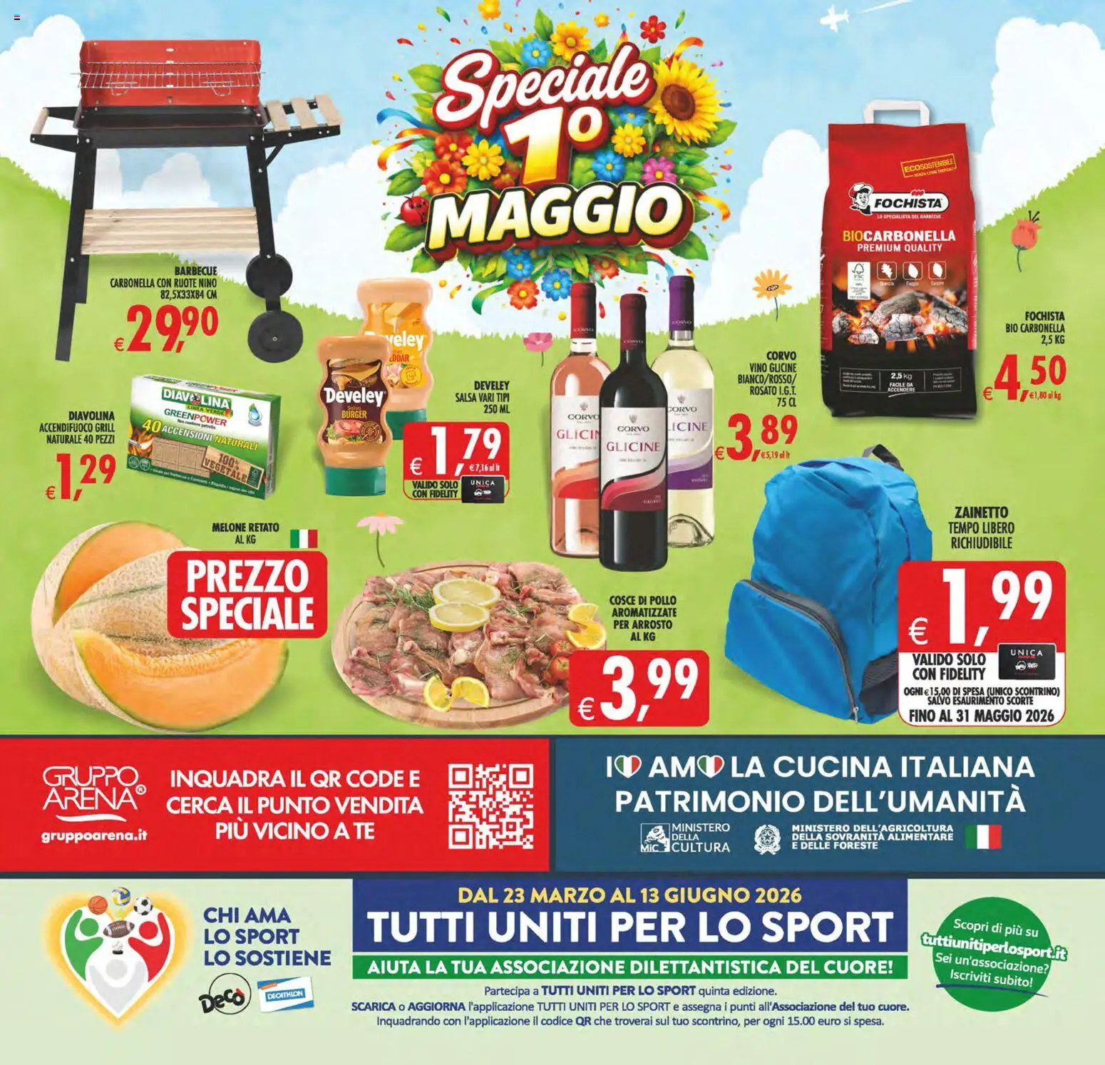 Volantino Decò del 28.04.2026 | Pagina: 25 | Prodotti: Arrosto, Pollo, Tè, Salsa