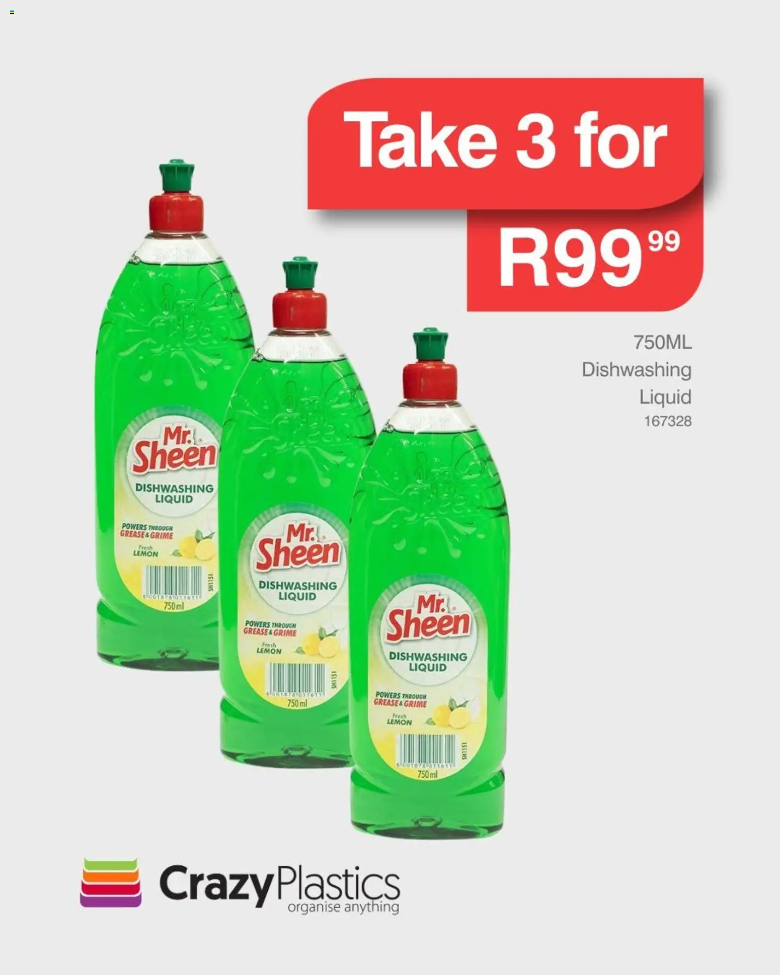 New Crazy Plastics catalogue – valid from 17/07/2026 | Page: 2 | Products: Lemon, Dishwashing liquid