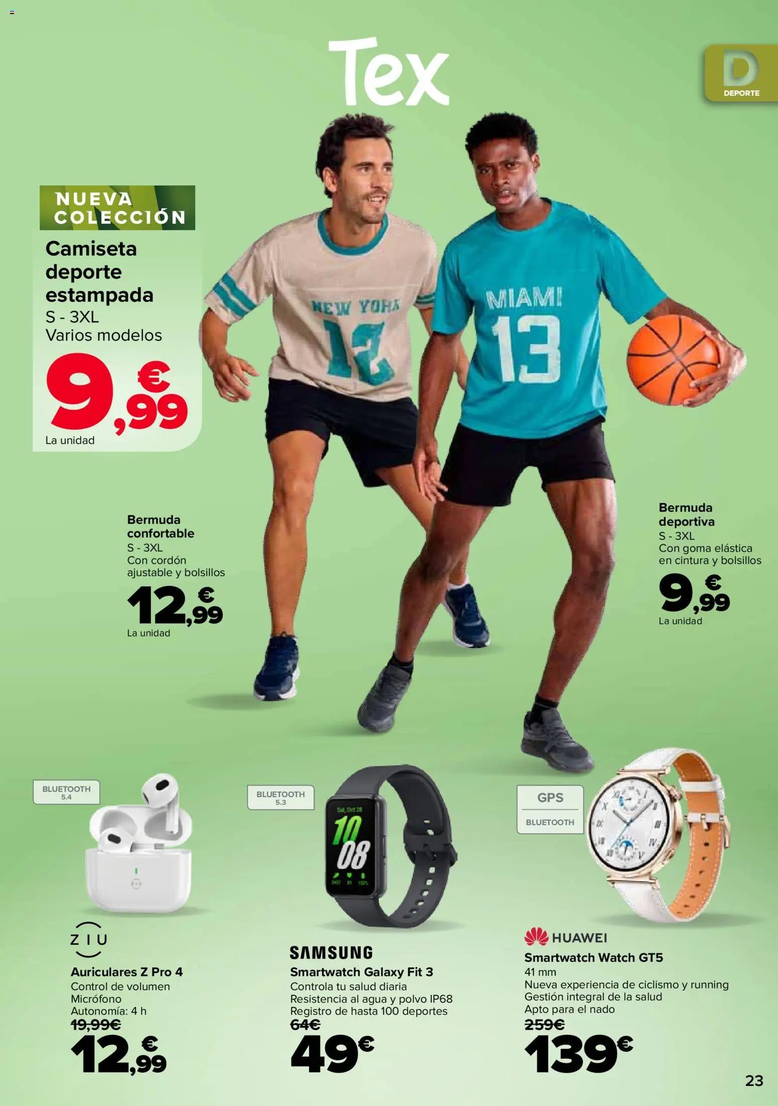 Carrefour Jeans │ válido desde el 27/08/2026 | Página: 23 | Productos: Polvo, Auriculares, Micrófono, Agua