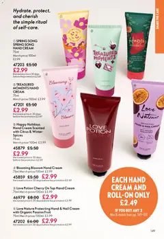 Preview of Oriflame - Offers valid from 06.05.2026 | Page: 149 | Products: Hand cream, Cream
